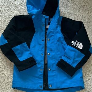 The North Face Blue and Black Hooded Jacket
